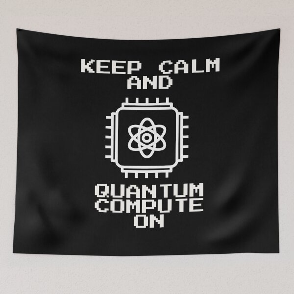 Item preview, Keep calm and Quantum Compute on designed and sold by sydney-syder.
