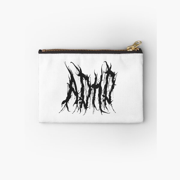 Item preview, ADHD Brutal Mental Health in Black designed and sold by scorpiopanda.