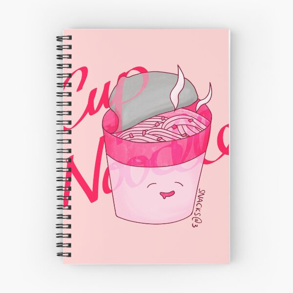 Item preview, PINK Cup Noodles with words designed and sold by Snacks-At-3.