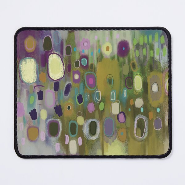 Item preview, Green Grass and Purple Pansies designed and sold by Emilia Bachelier.
