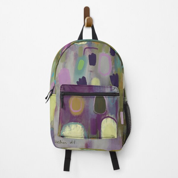 Item preview, Green Grass and Purple Pansies designed and sold by Emilia Bachelier.