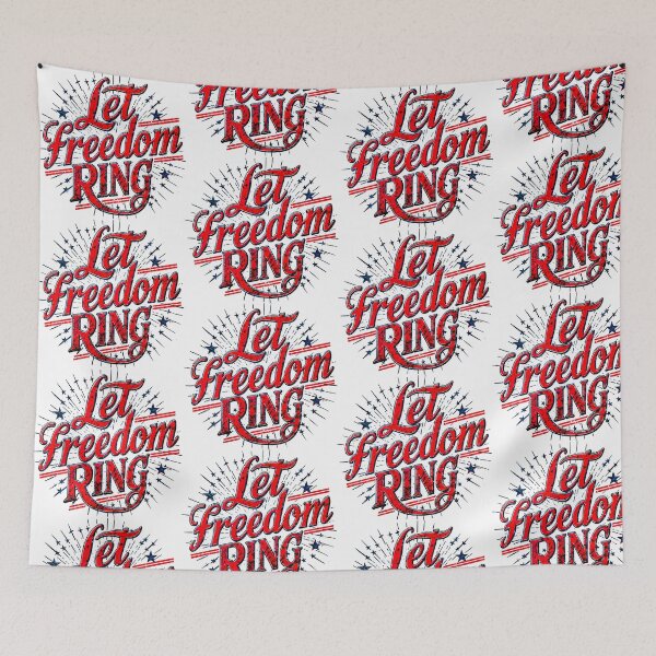 Item preview, Let Freedom Ring: A Patriotic Celebration of Liberty designed and sold by SplashTastic.