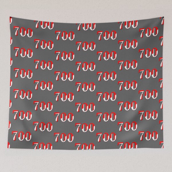Item preview, number seven hundred  digit 700 order sequence team member age designed and sold by 4rpixs.
