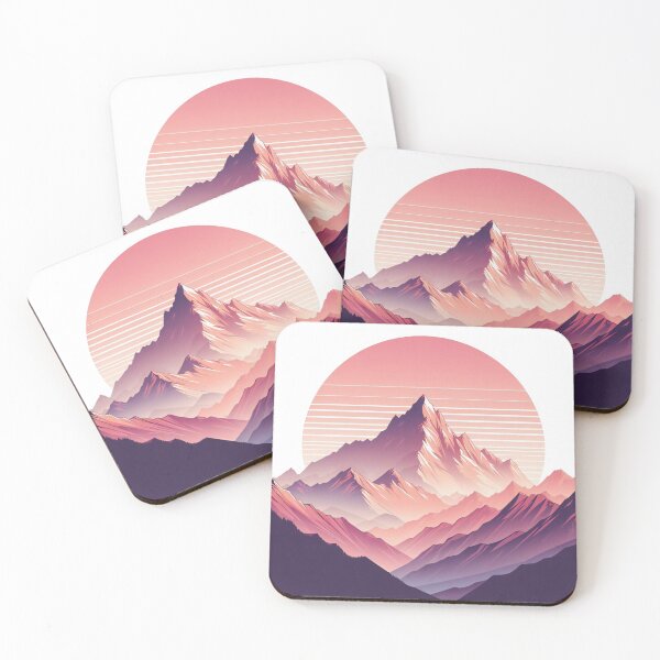 Item preview, Sunset Serenity: Majestic Mountain Vista designed and sold by PrayMerch.