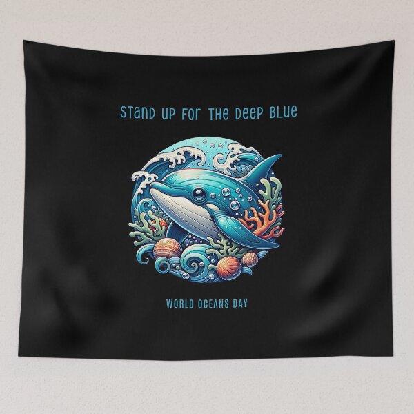 Item preview, Stand up for the deep blue - World Oceans Day designed and sold by Pflugart.