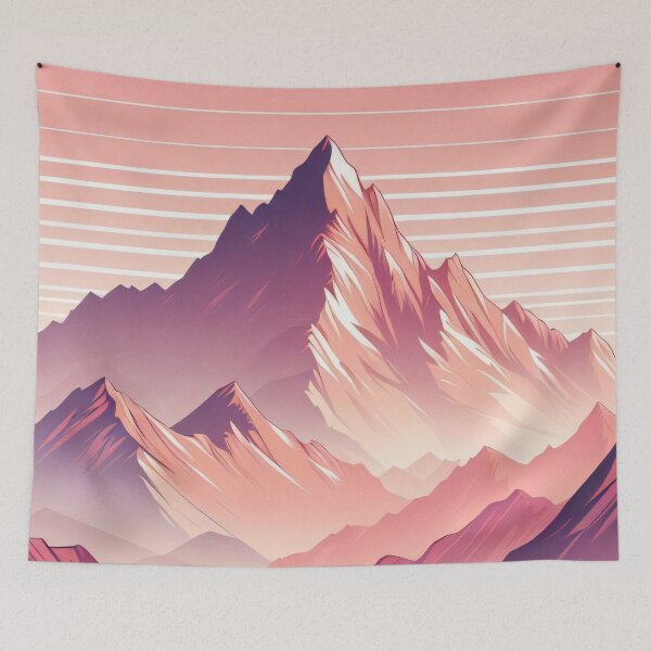 Item preview, Sunset Serenity: Majestic Mountain Vista designed and sold by PrayMerch.