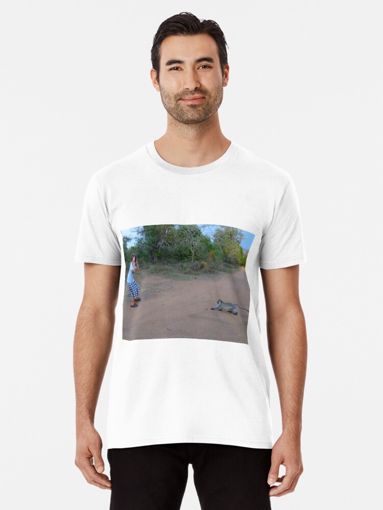 Thumbnail 1 of 6, Premium T-Shirt, Monkeying Around designed and sold by exploramum.