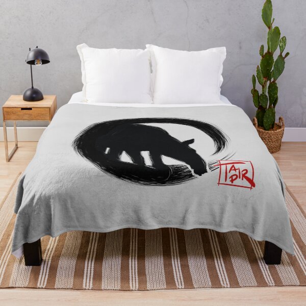 Item preview, Malayan Tapir In Japanese Enso Circle Zen Tapir designed and sold by Skizzenmonster.