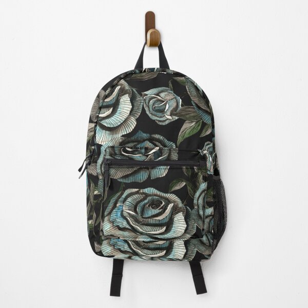 Item preview, Drawing of Black roses pattern designed and sold by EmeraldeaArt.