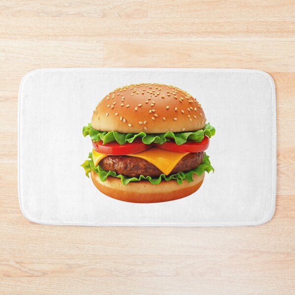 Item preview, Hamburger with Cheese, Lettuce and Tomato designed and sold by Bunmigraphics .
