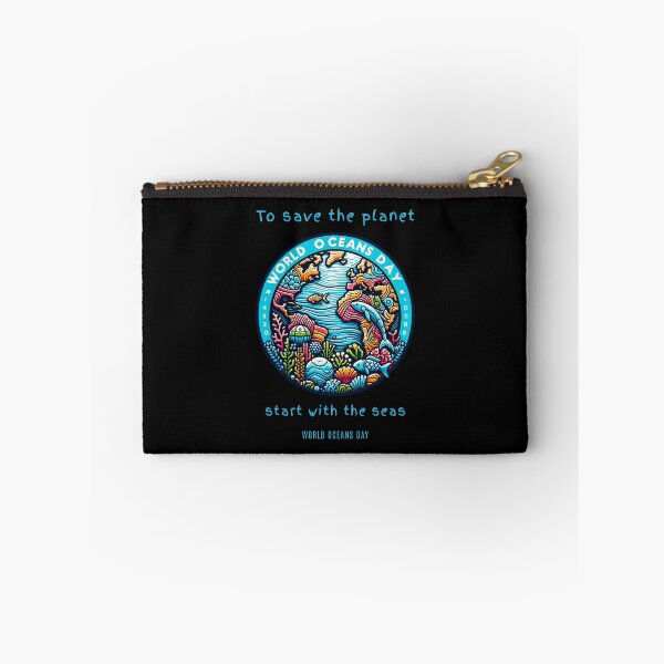 Item preview, To save the planet start with the seas - World Oceans Day designed and sold by Pflugart.