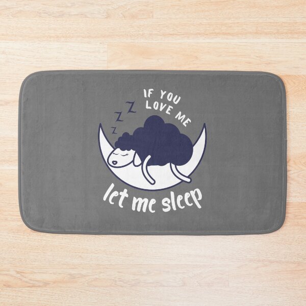 Item preview, Counting Sheep on the Moon: If You Love Me Let Me Sleep designed and sold by Amazing-Kortez.