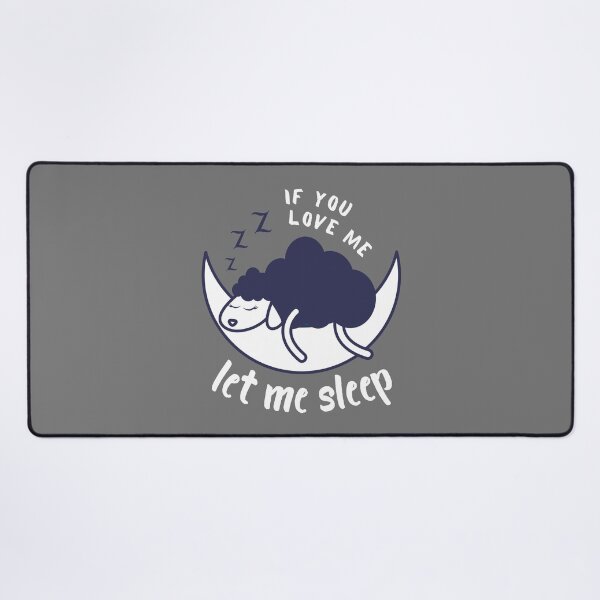Item preview, Counting Sheep on the Moon: If You Love Me Let Me Sleep designed and sold by Amazing-Kortez.