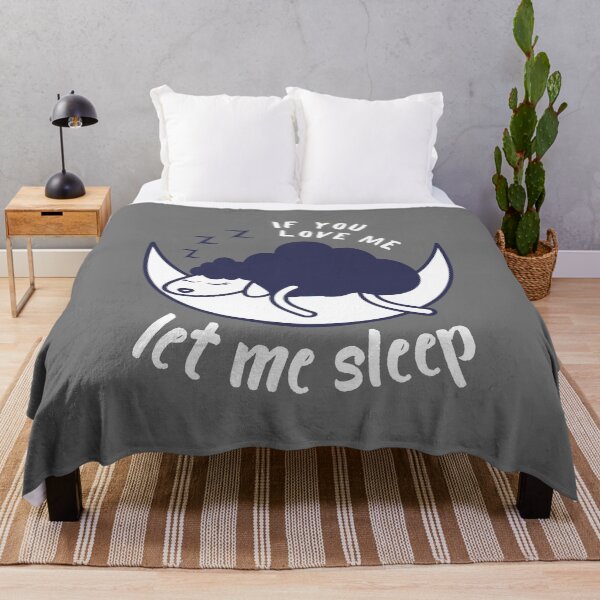 Item preview, Counting Sheep on the Moon: If You Love Me Let Me Sleep designed and sold by Amazing-Kortez.