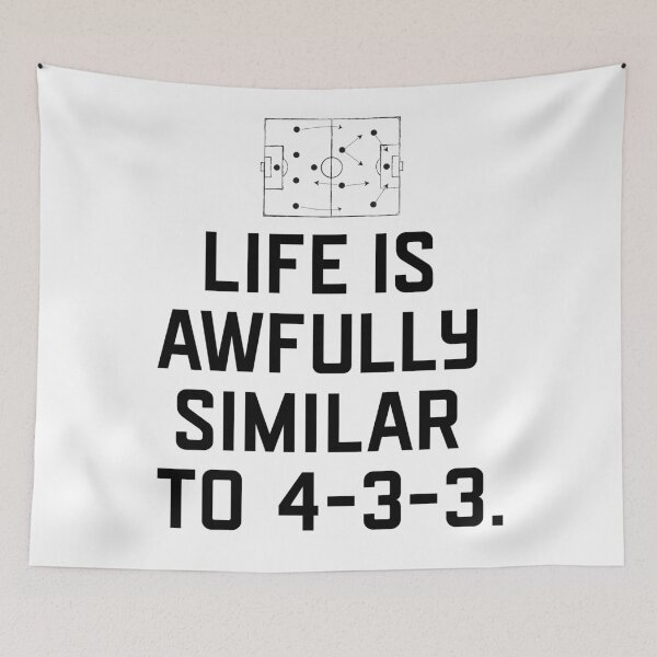 Item preview, Life is awfully similar to 4-3-3! designed and sold by Gokhan Tuncel.