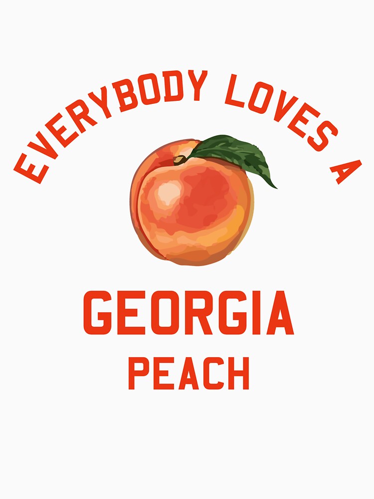 "everybody loves a peach" Tshirt for Sale by cgidesign