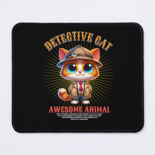 Item preview, Detective cat designed and sold by JansenGS.