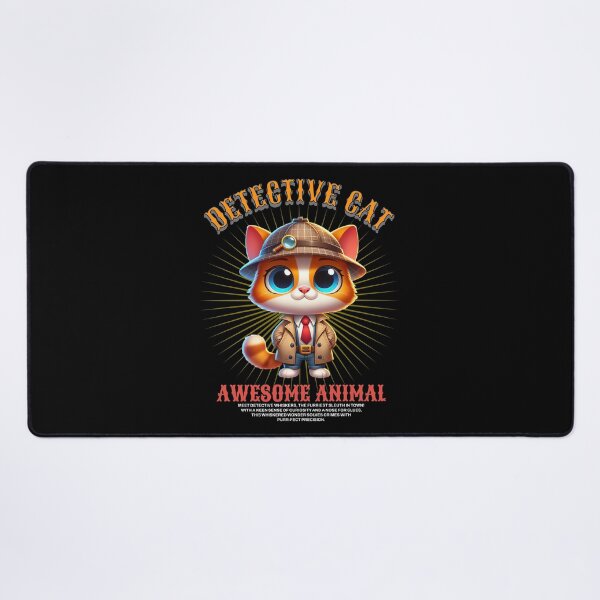 Item preview, Detective cat designed and sold by JansenGS.