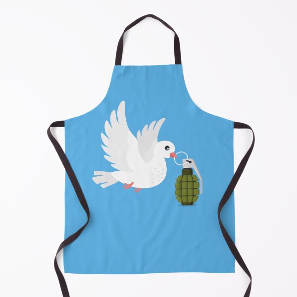 Item preview, War and Peace - Dove of Peace with hand grenade designed and sold by messy-nessie.