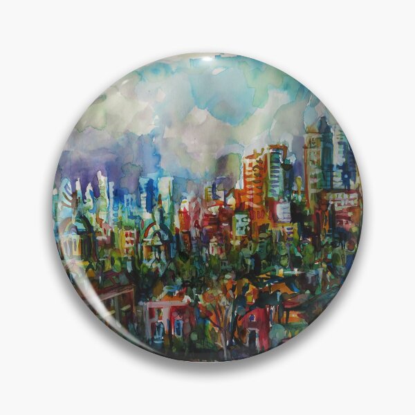 Item preview, Greenwich View , London , Watercolour Inks designed and sold by Luke Bailey.