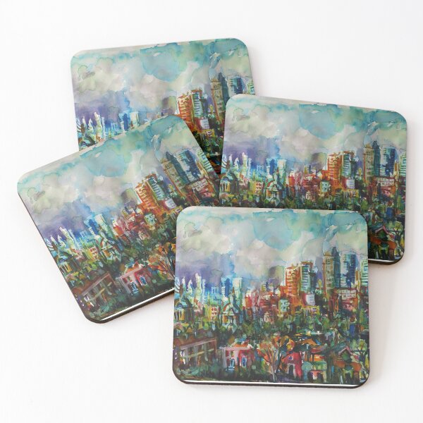 Item preview, Greenwich View , London , Watercolour Inks designed and sold by Luke Bailey.