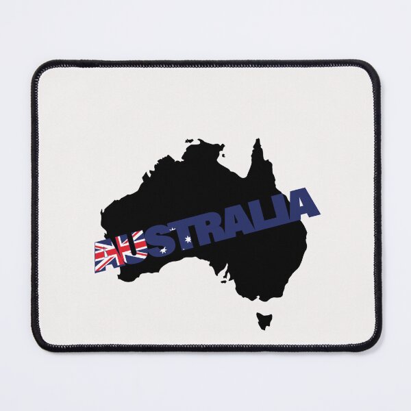 Item preview, Australia Flag Map tasmania melbourne sydney perth designed and sold by AnimalsDH305.