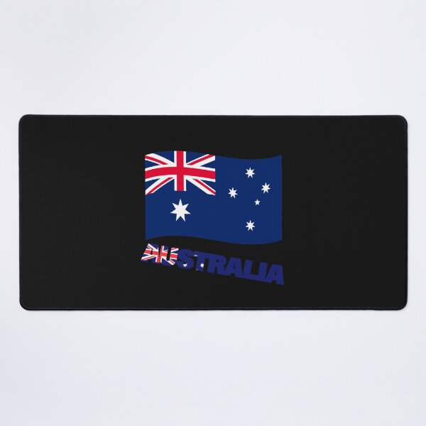 Item preview, Australia Flag Map tasmania  melbourne  sydney  perth  designed and sold by AnimalsDH305.
