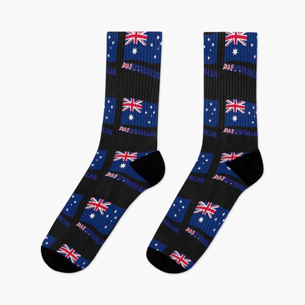 Item preview, Australia Flag Map tasmania  melbourne  sydney  perth  designed and sold by AnimalsDH305.
