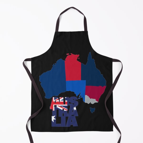 Item preview, Australia Flag Map tasmania melbourne sydney perth designed and sold by AnimalsDH305.