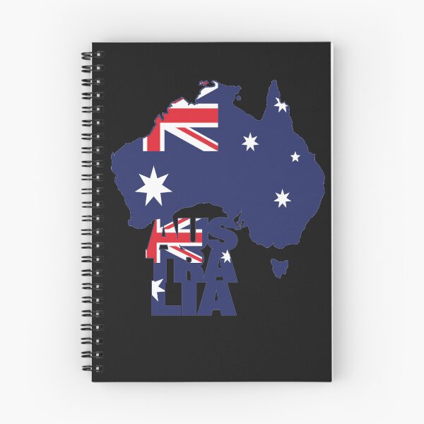 Item preview, Australia Flag Map tasmania  melbourne  sydney  perth  designed and sold by AnimalsDH305.