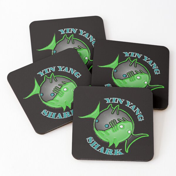 Item preview,  Yin Yan Shark Green designed and sold by stb76.