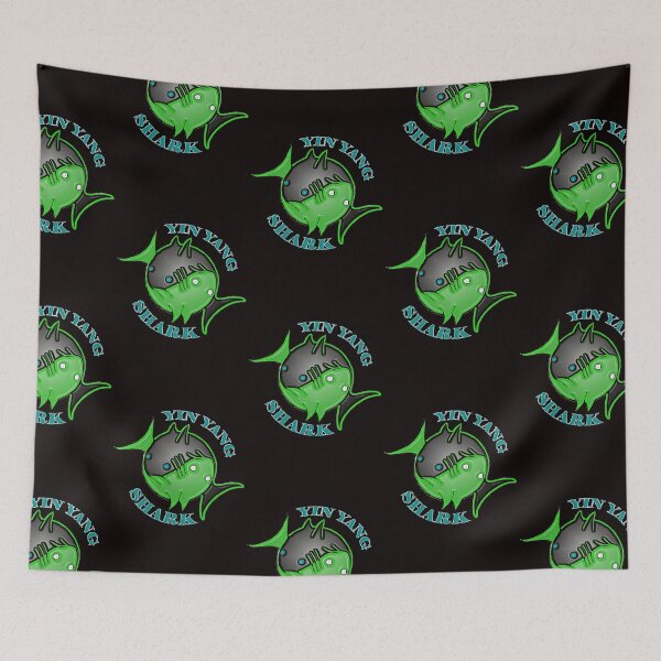 Item preview,  Yin Yan Shark Green designed and sold by stb76.