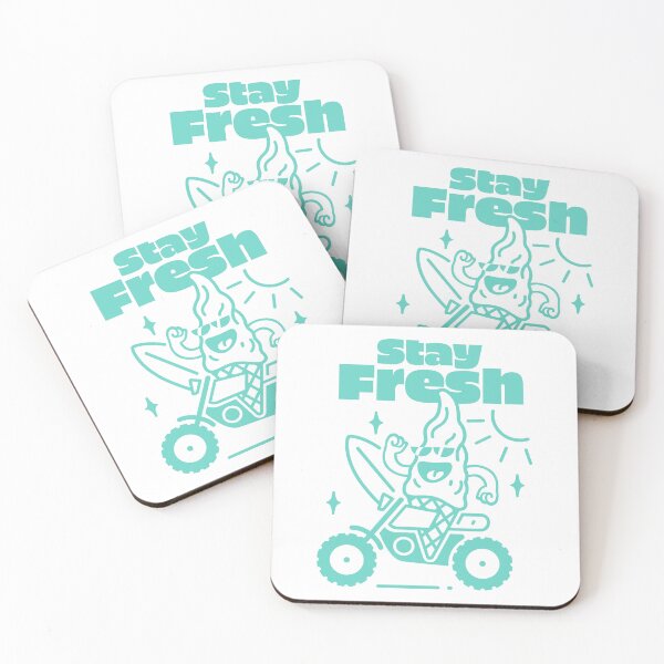 Artikelvorschau, STAY FRESH Eis • Mintgrün • Motorrad entworfen und verkauft von Ursule-art.