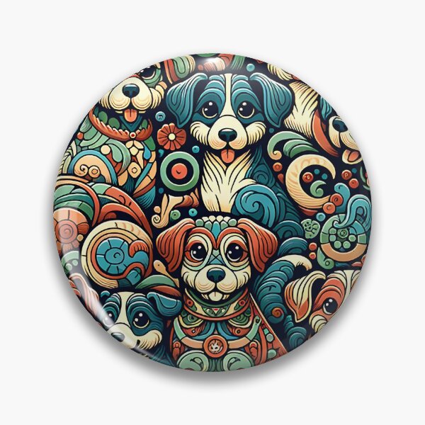 Item preview, Dog Illustration collage designed and sold by Irsaervin.