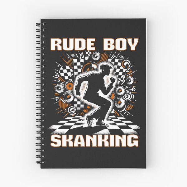 Item preview, Rude Boy Skanking Ska Music Scene designed and sold by MerchByCraig.