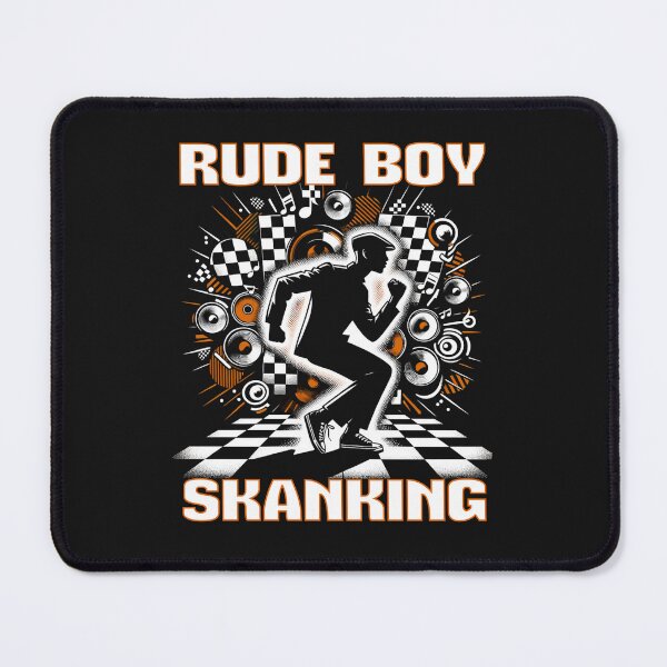 Item preview, Rude Boy Skanking Ska Music Scene designed and sold by MerchByCraig.