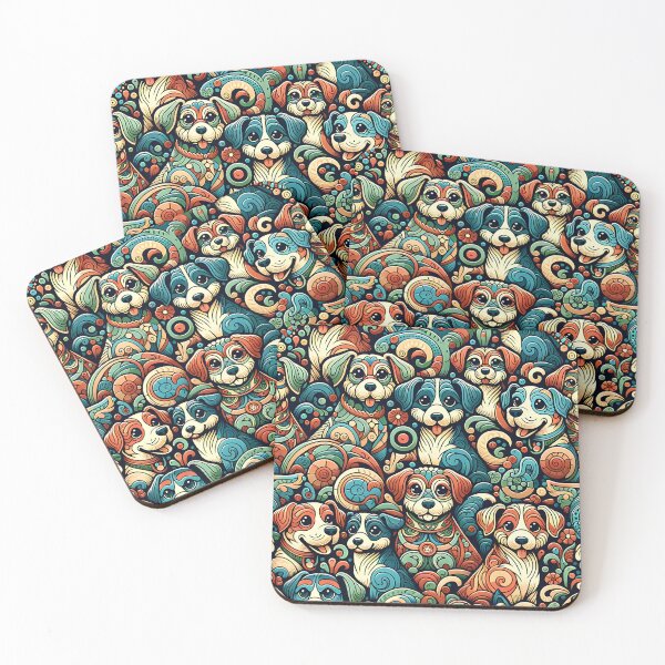 Item preview, Dog Illustration collage designed and sold by Irsaervin.