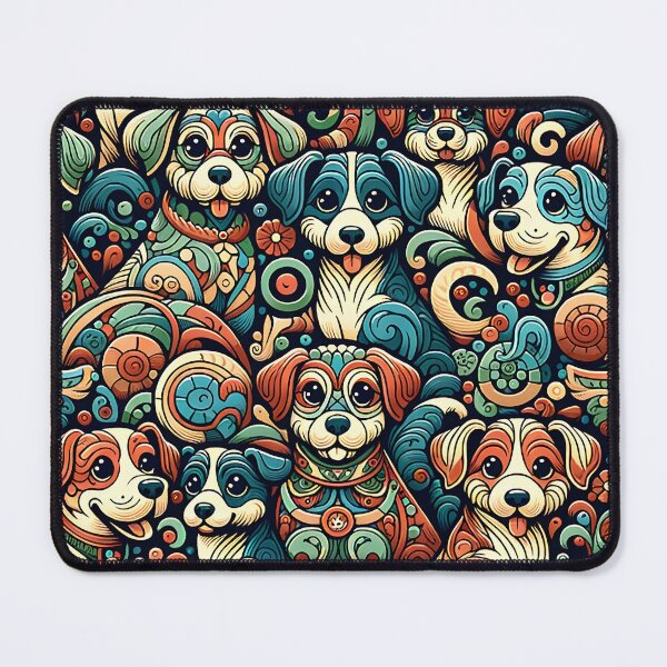Item preview, Dog Illustration collage designed and sold by Irsaervin.