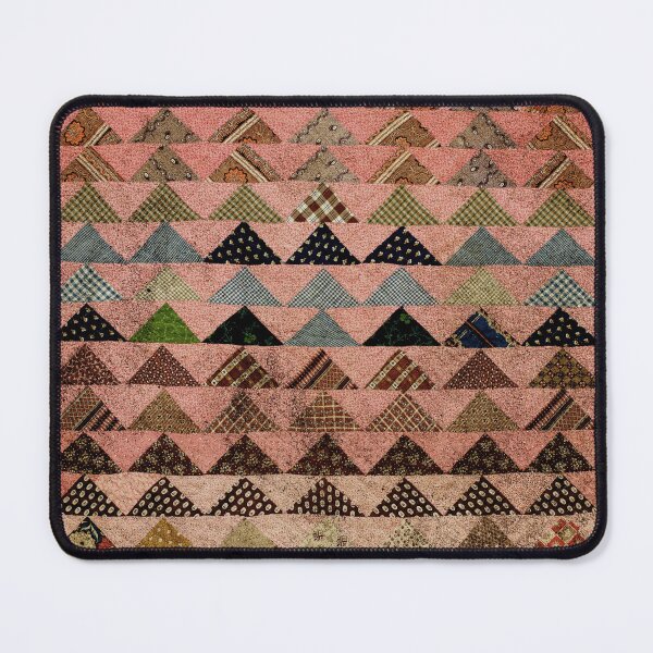Item preview,  'Flying Geese' Quilt | Textile Print | Cali Boho | Bossy Cat Home designed and sold by BossyCatHome.