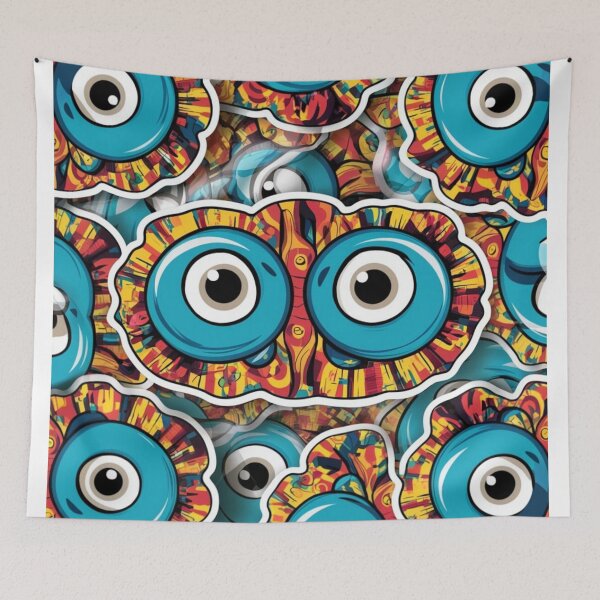 Item preview, Cartoon evil eye  designed and sold by Sha1726.
