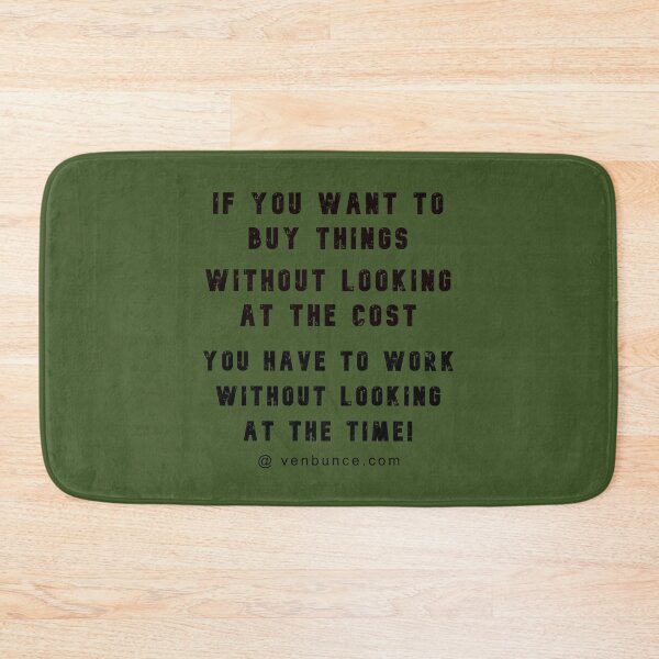 Item preview, Buy Things Without Looking At Cost designed and sold by AlienAlmanac.