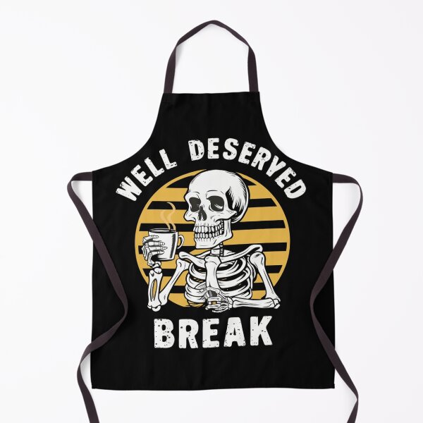 Item preview, Well Deserved Break Funny Vintage Skeleton designed and sold by MonkiFlipp.