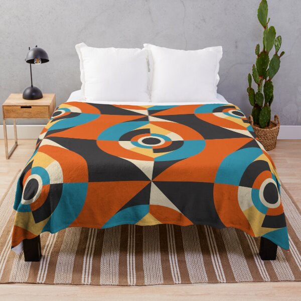 Item preview, Geometric print poster, pattern in Bauhaus style designed and sold by Tom5t.