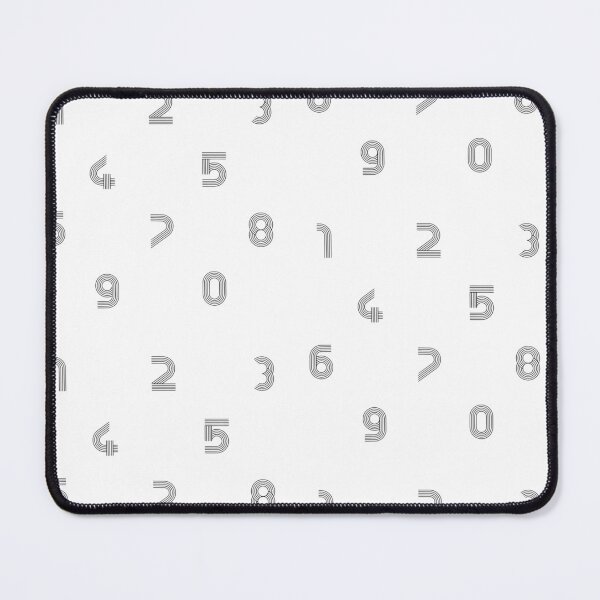 Item preview, pack of retro vintage number stickers designed and sold by Numbers-Art.