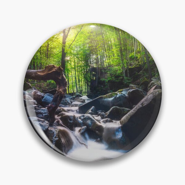 Item preview, Stream waterfall inside a forest. Apennines, Italy. designed and sold by Stefano Orazzini.