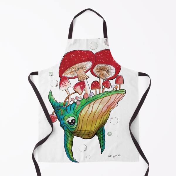 Item preview, mushroom whale designed and sold by Ashleigh O'Lynn.