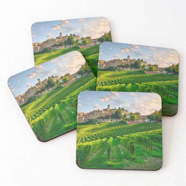 Item preview, Neive village and Langhe vineyards, Italy Europe. designed and sold by Stefano Orazzini.