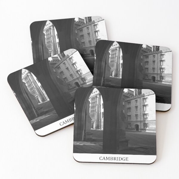 Item preview, Colleges of Cambridge University - Black & White designed and sold by Copperpotter.