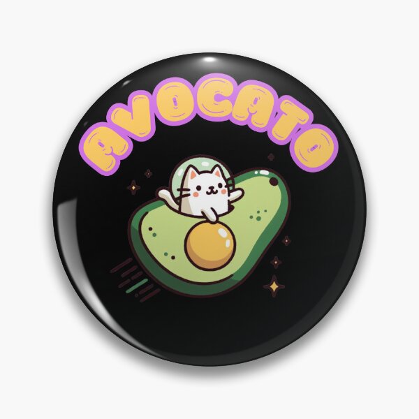 Item preview, Space Avocato Cat cute gift designed and sold by YenViolet.