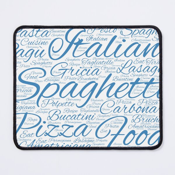 Item preview, Italian food placemat designed and sold by PhotoPrintON.